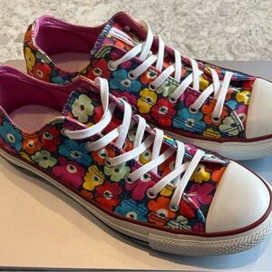 Converse Marimekko Low-Top Sneakers  Unisex -Pink, Blue, Yellow, Orange, Green